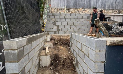 Greenstone Home and Gardens Landscaping Pool Design Construction Collaroy Anzac during retaining PHOTO-2025-10-09-15-37-00